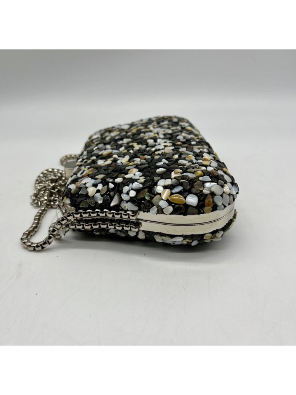 Nina Rock Candy Minaudiere Crystal Life Lock Clutch Bag - Picture 3 of 11